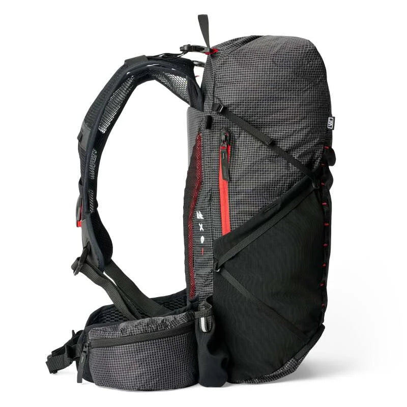 USWE VST Mesh Harness for Daypack  Black - Detail View