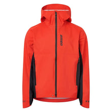 Load image into Gallery viewer, USWE Waterproof  MTB Jacket Flame Red - Medium - Back View