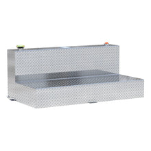 Load image into Gallery viewer, UWS 100-Gallon L-Shape Bright Aluminum Transfer Tank TT-100-L-T-P - Main Product View