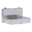 Load image into Gallery viewer, UWS 50-Gallon L-Shape Bright Aluminum Transfer Tank TT-50-L-T-P - Main Product View