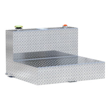 Load image into Gallery viewer, UWS 50-Gallon L-Shape Bright Aluminum Transfer Tank TT-50-L-T-P - Main Product View