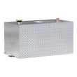 Load image into Gallery viewer, UWS 50-Gallon Rectangle Bright Aluminum Transfer Tank TT-50-R-T-P - Main Product View