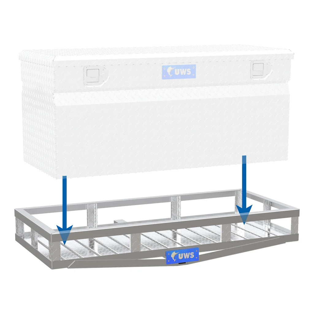 UWS 51" x 23" Aluminum Cargo Carrier UWS-CARRIER - Installation View