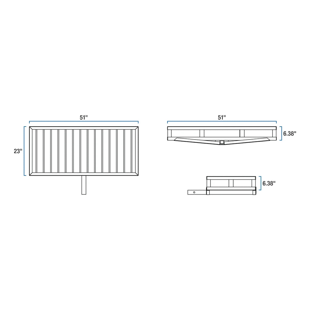 UWS 51" x 23" Aluminum Cargo Carrier UWS-CARRIER - Additional View 5