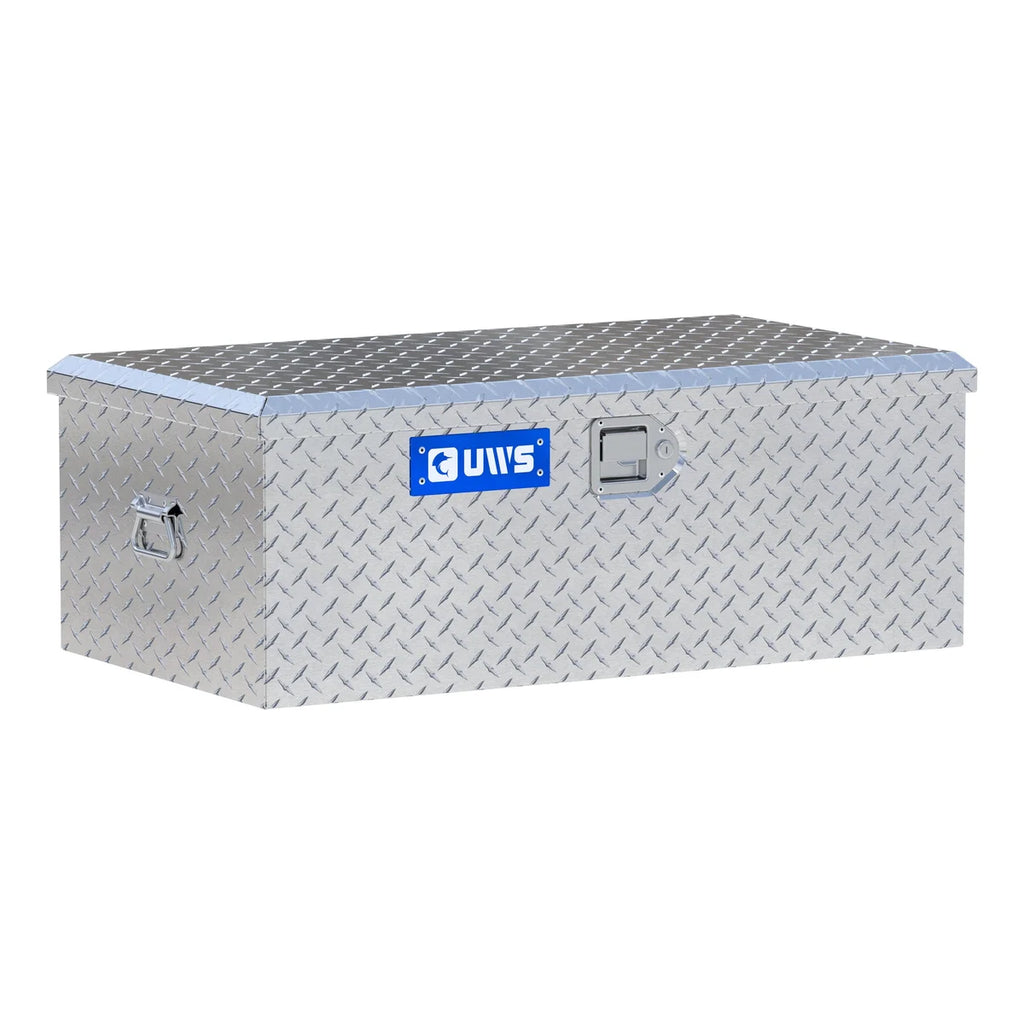 UWS Bright Aluminum 36" Foot Locker (Heavy Packaging) EC20061 - Main Product View