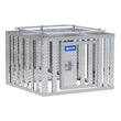 Load image into Gallery viewer, UWS Bright Aluminum 36" x 36" Single-Door Dog Box DB-3636 - Main Product View