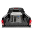 Load image into Gallery viewer, UWS Bright Aluminum 36" x 36" Single-Door Dog Box DB-3636 - Back View