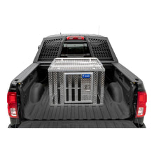 Load image into Gallery viewer, UWS Bright Aluminum 36" x 36" Single-Door Dog Box DB-3636 - Back View