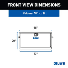 Load image into Gallery viewer, UWS Bright Aluminum 38" Utility Chest Box with Drawers TBC-38-DS - Additional View 8
