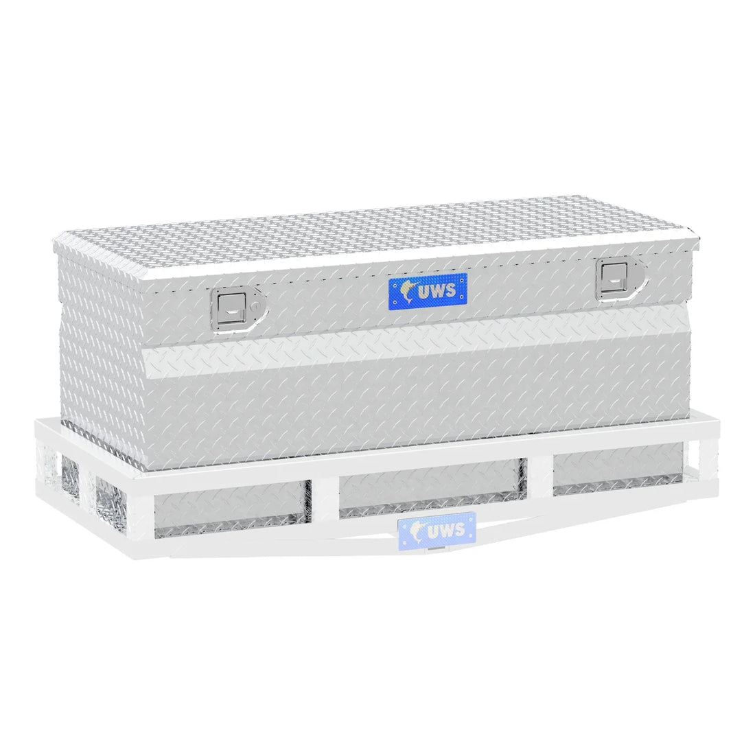 UWS Bright Aluminum 48" Cargo Carrier Utility Chest Box (LTL Shipping Only) TBC-48-DD - Installation View