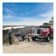 Load image into Gallery viewer, UWS Bright Aluminum 48" x 48" Double-Door Dog Box with Full Enclosure &amp; Storage DB-4848N - Back View