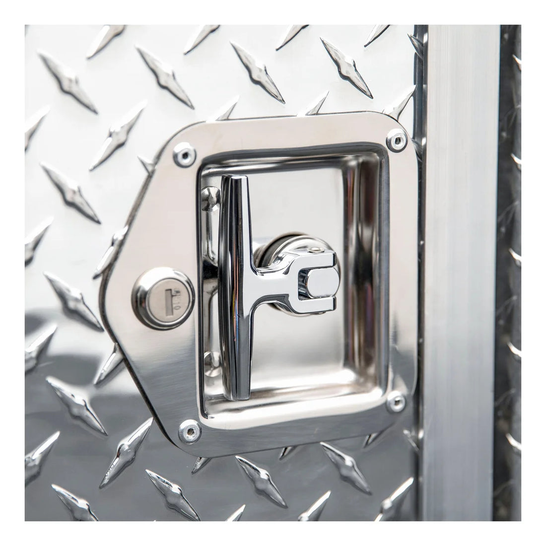 UWS Bright Aluminum 48" x 48" Double-Door Dog Box with Full Enclosure & Storage DB-4848N - Additional View 6