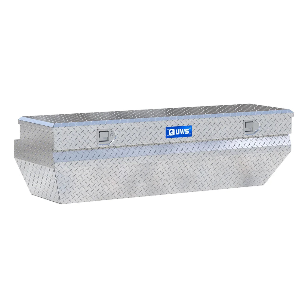 UWS Bright Aluminum 62" Wedged Angled Utility Chest Box (Heavy Packaging) EC20371 - Main Product View
