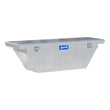 Load image into Gallery viewer, UWS Bright Aluminum 63" Deep Angled Truck Tool Box, Low Profile (LTL Shipping Only) TBSD-63A-LP - Main Product View