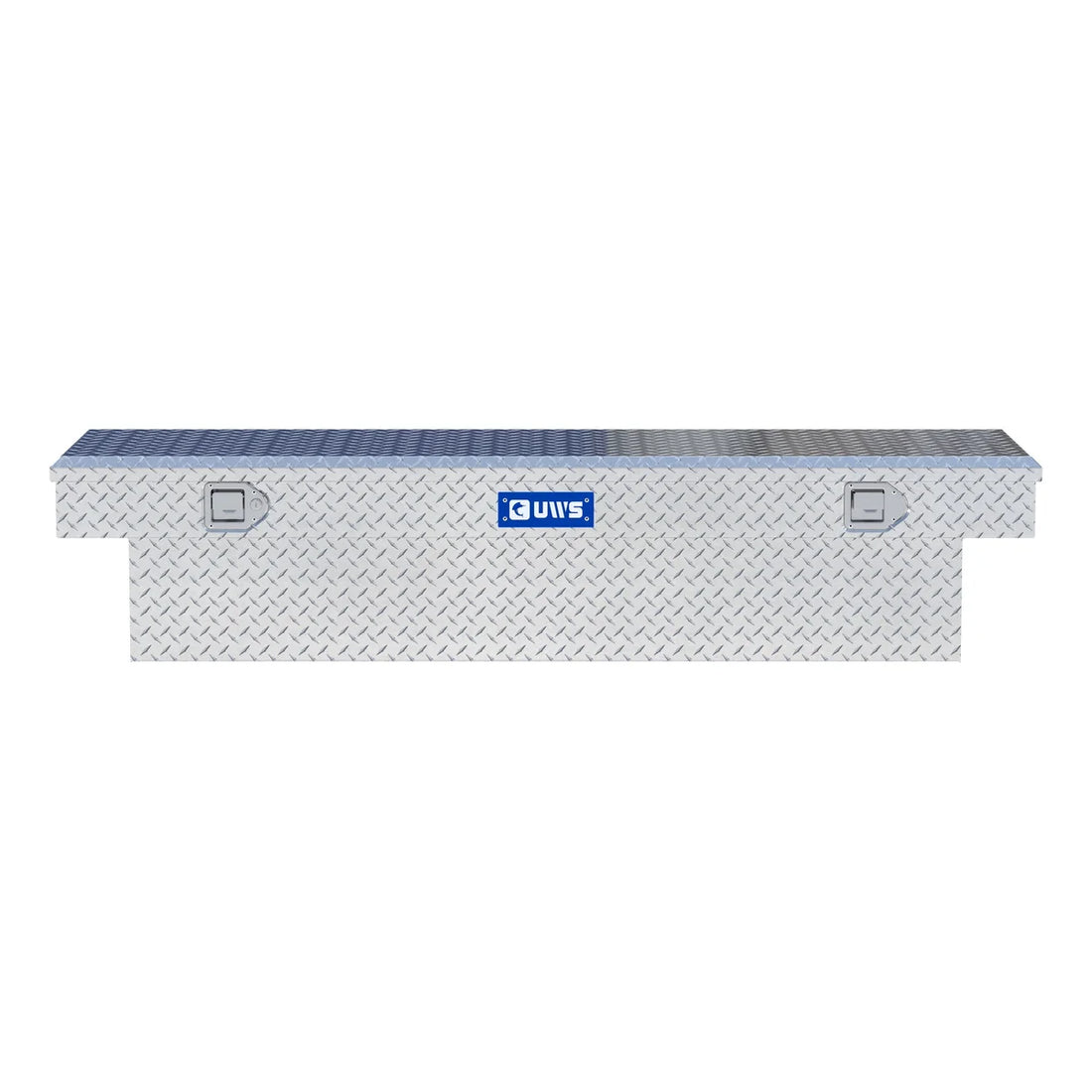 UWS Bright Aluminum 69" Crossover Truck Tool Box (LTL Shipping Only) TBS-69 - Installation View