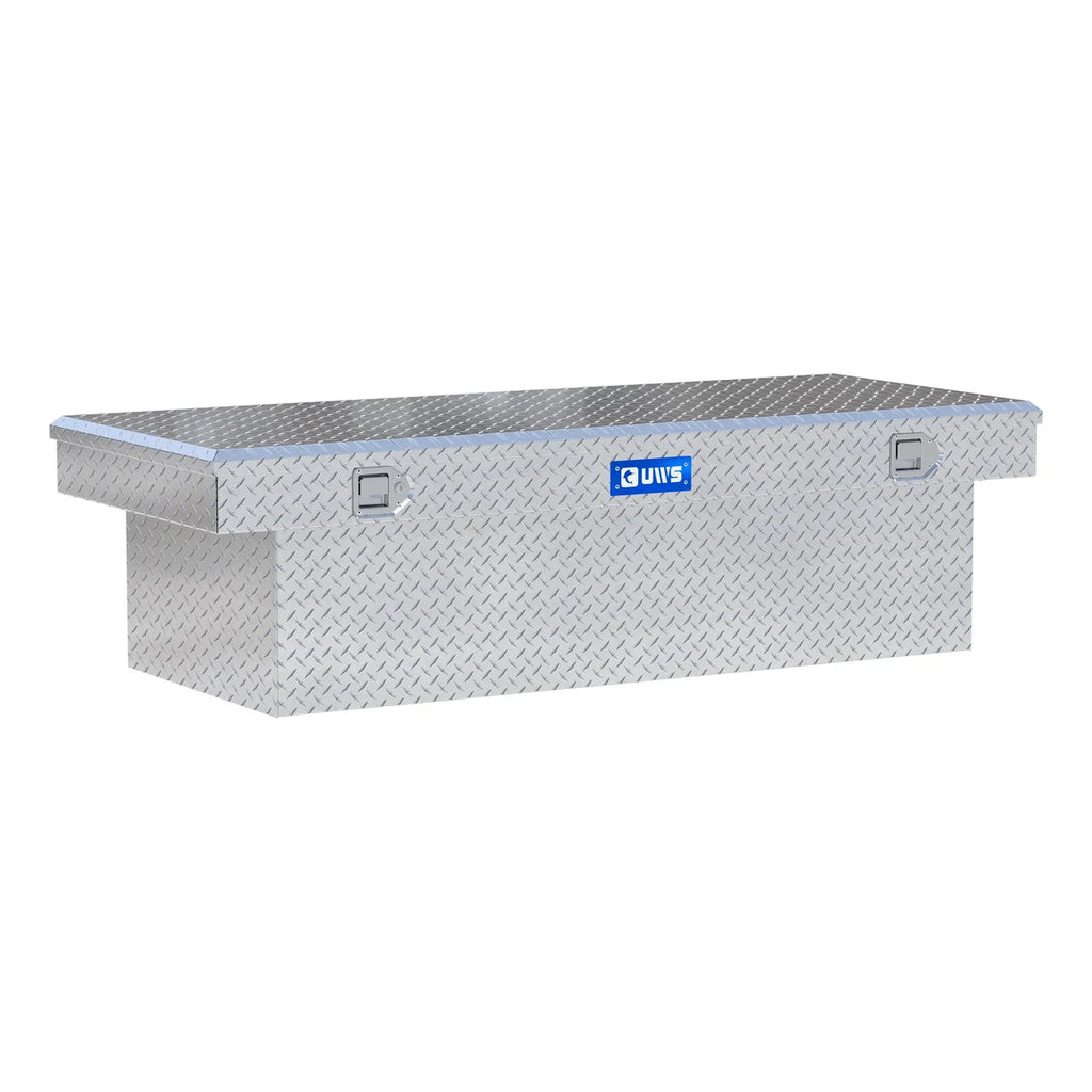 UWS Bright Aluminum 69" Deep Extra-Wide Crossover Truck Tool Box TBSD-69-LBTA - Main Product View