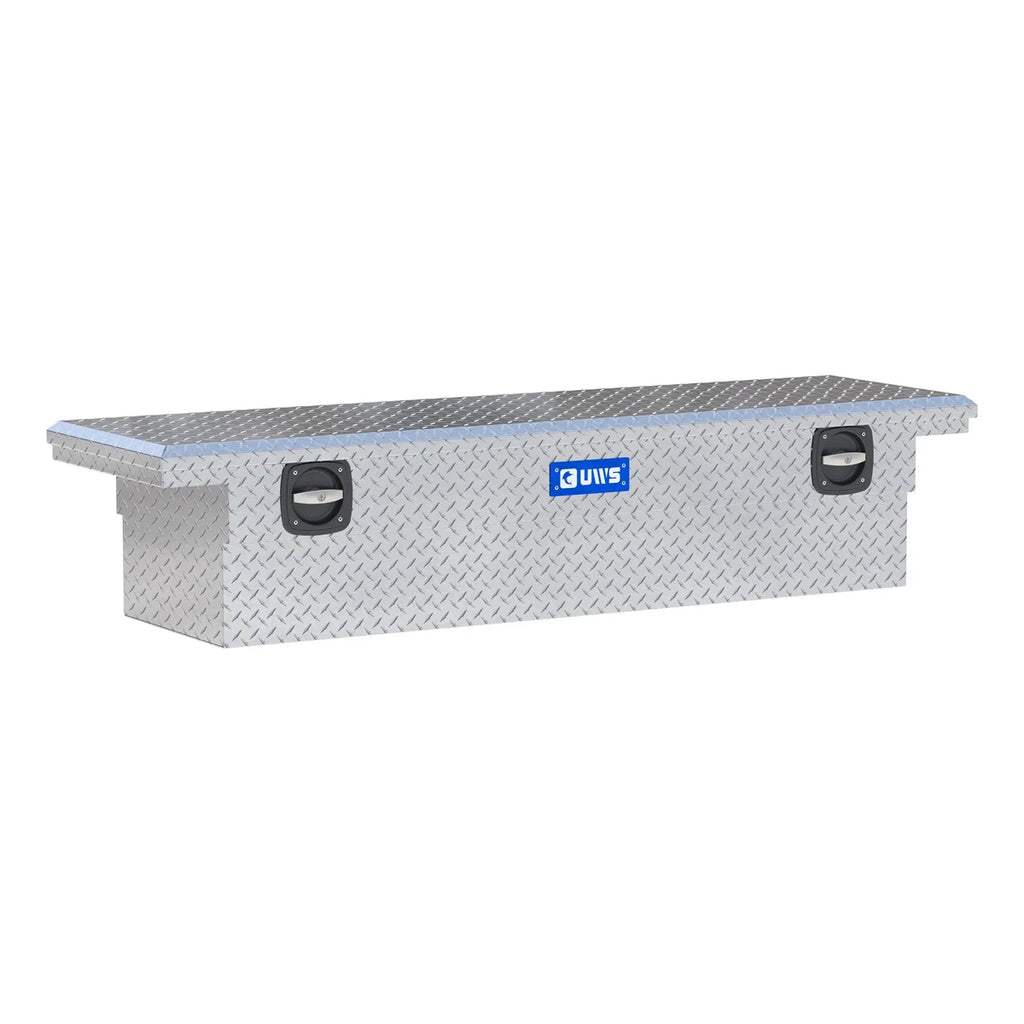 UWS Bright Aluminum 69" Secure Lock Crossover Box with Low Profile (Heavy Packaging) EC10001 - Main Product View