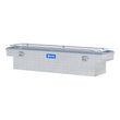 Load image into Gallery viewer, UWS Bright Aluminum 72" Crossover Truck Tool Box with Rail TBS-72-R - Back View
