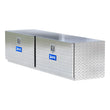 Load image into Gallery viewer, UWS Bright Aluminum 72" Double-Door Underbody Tool Box (LTL Shipping Only) TBUB-72 - Main Product View
