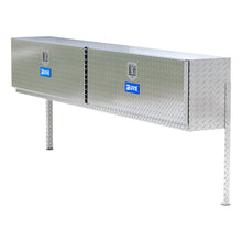 Load image into Gallery viewer, UWS Bright Aluminum 96" Double-Door Topside Truck Tool Box TBTS-96 - Main Product View