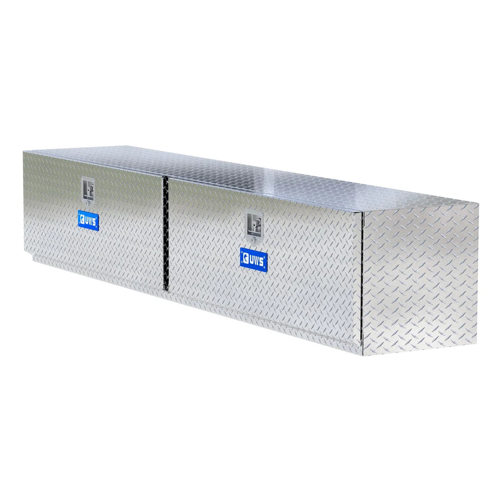 UWS Bright Aluminum 96" Double-Door Underbody Tool Box TBUB-96 - Main Product View