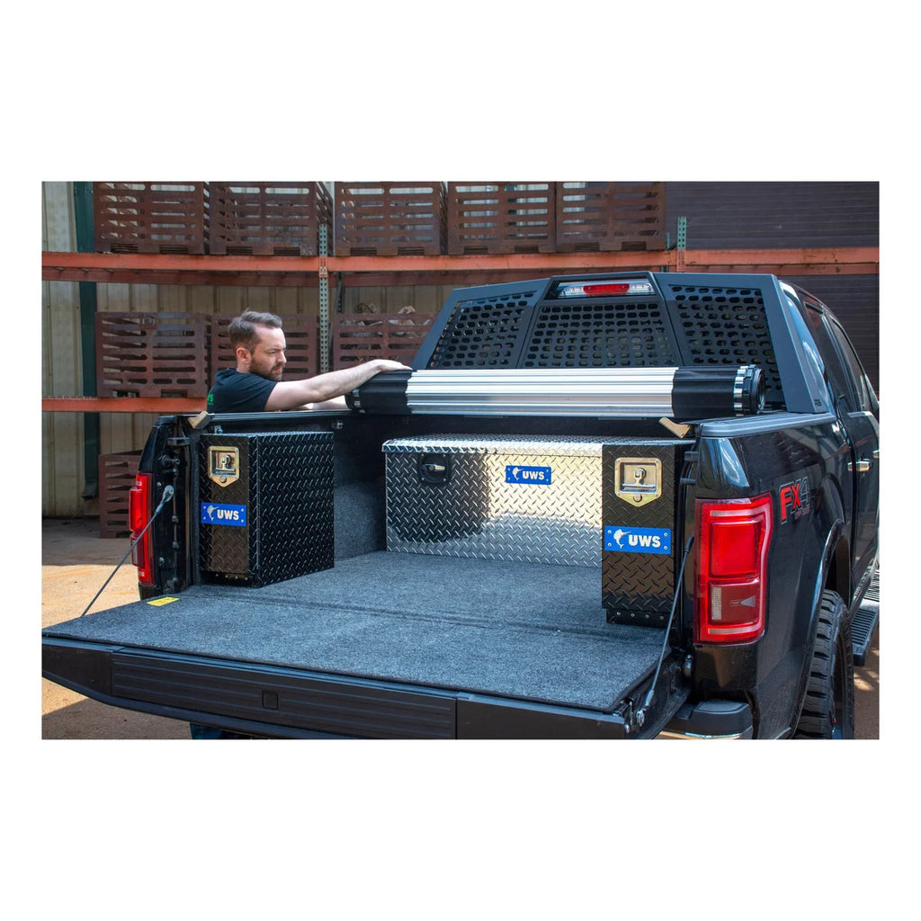 UWS Bright Aluminum Secure Lock 48" Under Tonneau Chest Box (Heavy Packaging) EC20501 - Additional View 5