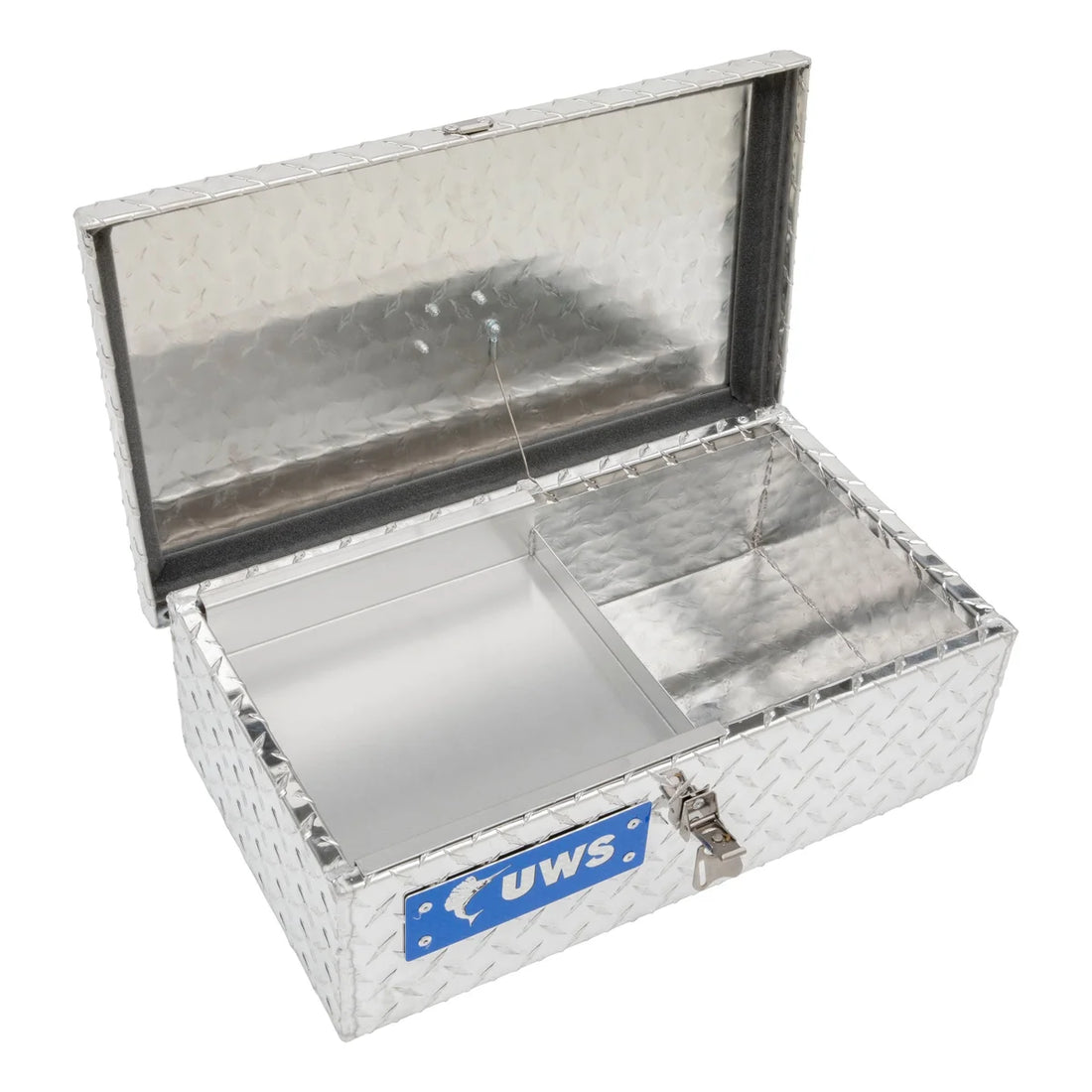 UWS Bright Aluminum Tote Box (LTL Shipping Only) TB-1 - Additional View 9