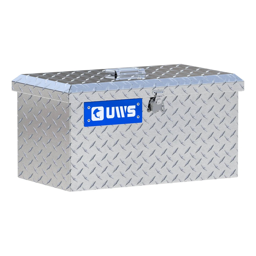 UWS Bright Aluminum Tote Box (LTL Shipping Only) TB-2 - Main Product View