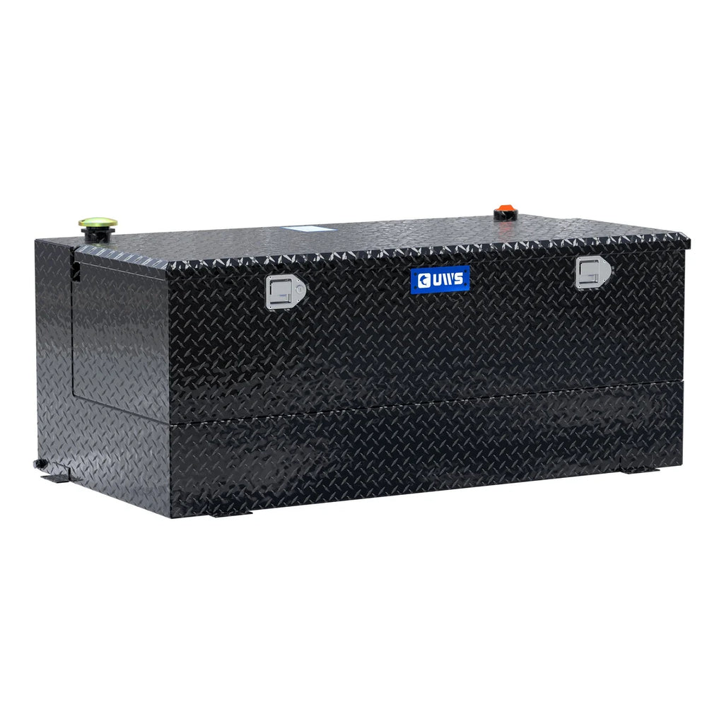 UWS Gloss Black 100-Gallon Combo Aluminum Transfer Tank TT-100-CB-B - Main Product View