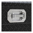 Load image into Gallery viewer, UWS Gloss Black 69" Truck Tool Box, Low Profile, Pull Handles (LTL Shipping Only) TBS-69-LP-PH-B - Back View