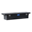 Load image into Gallery viewer, UWS Gloss Black 72" Secure Lock Truck Tool Box, Low Profile (LTL Shipping Only) SL-72-LP-BLK - Main Product View