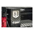 Load image into Gallery viewer, UWS Gloss Black Aluminum 22" Drawer Truck Tool Box (LTL Shipping Only) DS-22-BLK - Side View
