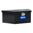 Load image into Gallery viewer, UWS Gloss Black Aluminum 34" Trailer Tongue Box with Low Profile (LTL Shipping Only) TBV-34-LP-BLK - Main Product View