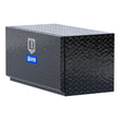 Load image into Gallery viewer, UWS Gloss Black Aluminum 36" Single-Door Underbody Tool Box (LTL Shipping Only) TBUB-36-BLK - Main Product View