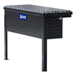 Load image into Gallery viewer, UWS Gloss Black Aluminum 36" Truck Side Tool Box, Low Profile (LTL Shipping Only) TBSM-36-LP-BLK - Main Product View