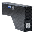 Load image into Gallery viewer, UWS Gloss Black Aluminum 48" Driver-Side Wheel Well Tool Box (LTL Shipping Only) FW-48-DS-D-BLK - Main Product View
