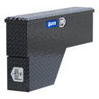 Load image into Gallery viewer, UWS Gloss Black Aluminum 48" Passenger Wheel Well Tool Box (LTL Shipping Only) FW-48-DS-P-BLK - Main Product View