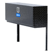 Load image into Gallery viewer, UWS Gloss Black Aluminum 48" Single-Door Topside Truck Tool Box (LTL Shipping Only) TBTS-48-BLK - Main Product View