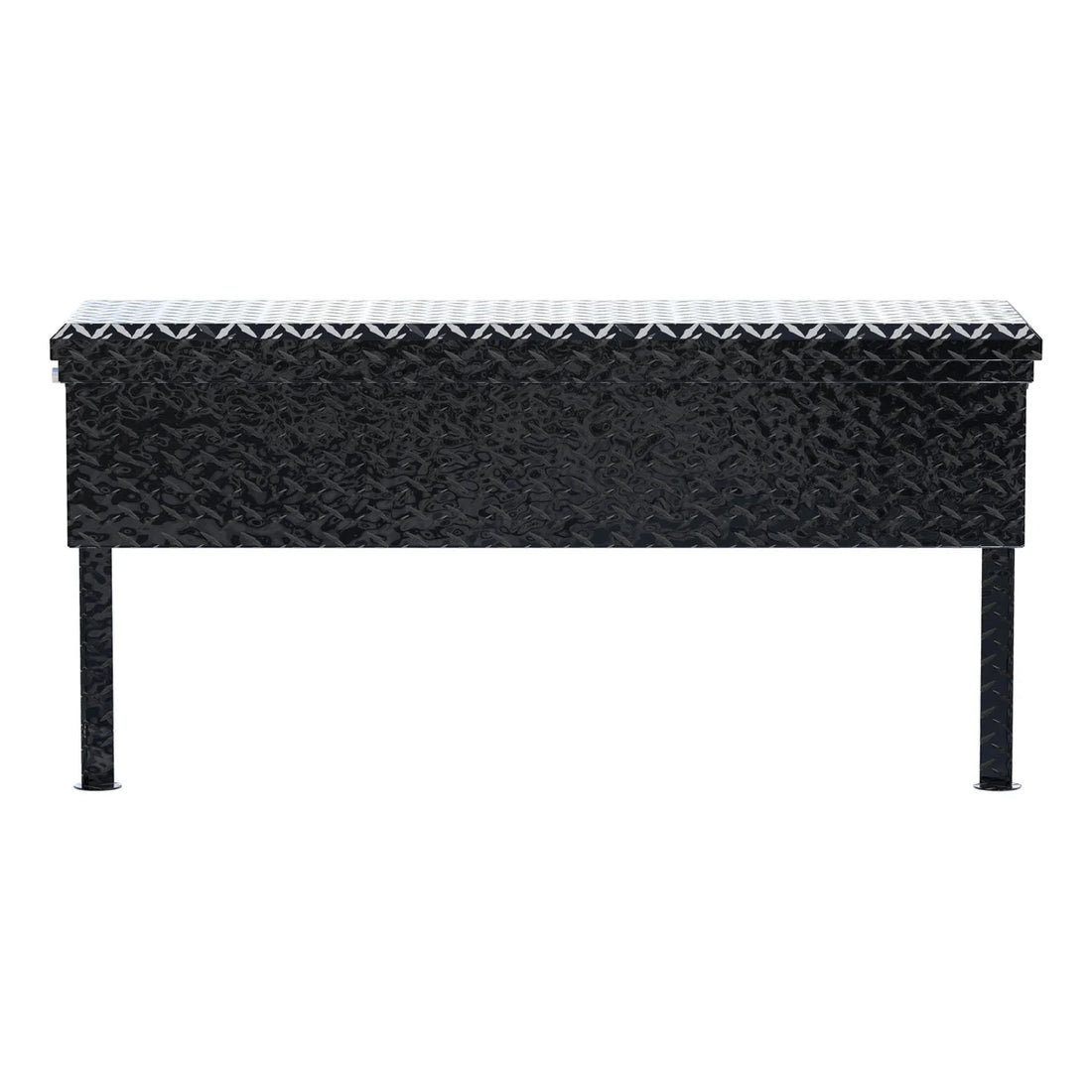 UWS Gloss Black Aluminum 48" Truck Side Tool Box, Low Profile (LTL Shipping Only) TBSM-48-LP-BLK - Additional View 5