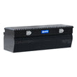 Load image into Gallery viewer, UWS Gloss Black Aluminum 55" Wedge Utility Chest Box (LTL Shipping Only) TBC-55-W-BLK - Main Product View