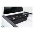 Load image into Gallery viewer, UWS Gloss Black Aluminum 60" Notched Utility Chest Box (LTL Shipping Only) TBC-60-N-BLK - Side View
