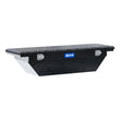 Load image into Gallery viewer, UWS Gloss Black Aluminum 63" Angled Truck Tool Box, Low Profile (LTL Shipping Only) TBS-63-A-LP-BLK - Main Product View