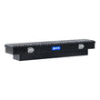 Load image into Gallery viewer, UWS Gloss Black Aluminum 63" Slim-Line Crossover Truck Tool Box (LTL Shipping Only) TBS-63-SL-BLK - Main Product View