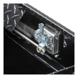 Load image into Gallery viewer, UWS Gloss Black Aluminum 63" Slim-Line Truck Tool Box, Low Profile (Heavy Packaging) EC10312 - Installation View