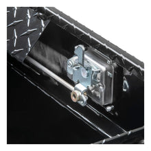 Load image into Gallery viewer, UWS Gloss Black Aluminum 66" Truck Tool Box with Low Profile (LTL Shipping Only) TBS-66-LP-BLK - Installation View
