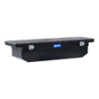Load image into Gallery viewer, UWS Gloss Black Aluminum 69" Angled Truck Tool Box, Low Profile (LTL Shipping Only) TBS-69-A-LP-BLK - Main Product View