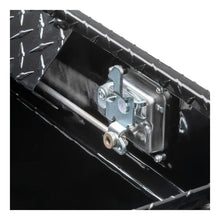 Load image into Gallery viewer, UWS Gloss Black Aluminum 69" Deep Slim-Line Truck Tool Box (LTL Shipping Only) TBSD-69-SL-BLK - Installation View