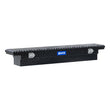 Load image into Gallery viewer, UWS Gloss Black Aluminum 69" Slim Truck Tool Box, Low Profile (LTL Shipping Only) TBS-69-SL-LP-B - Main Product View