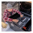 Load image into Gallery viewer, UWS Gloss Black Aluminum 72" Extra-Wide Crossover Truck Tool Box TBS-72-LBTA-BLK - Additional View 8