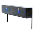 Load image into Gallery viewer, UWS Gloss Black Aluminum 90" Double-Door Topside Truck Tool Box TBTS-90-BLK - Main Product View